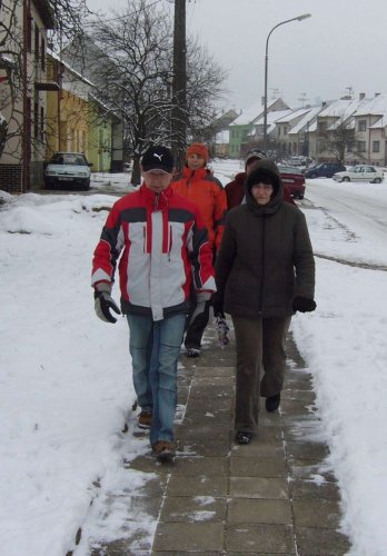 Silvestrovský pochod do Hradčovic - 31.12.2010
